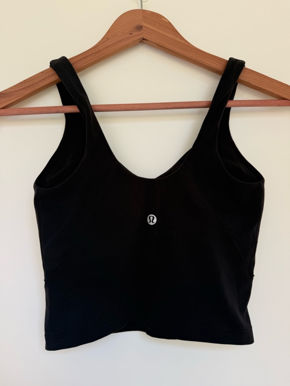 Lululemon Align Black Crop Tank Top
Light Support Size 2